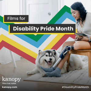 Kanopy Disability Pride Month collection promotional graphic