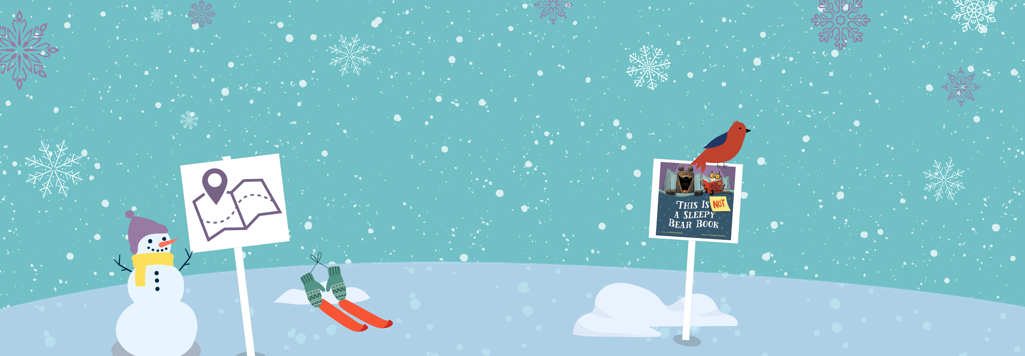 Visit Nannahagan Park to check out our StoryWalk®!