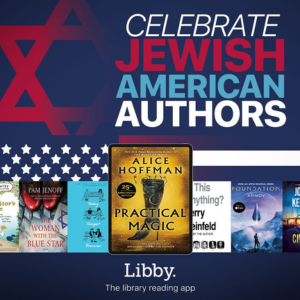 Promotional graphic for Libby for Jewish American Heritage Month