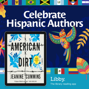 Promotional graphic for Libby for Hispanic Heritage Month