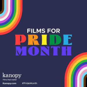 Kanopy Pride Month promotional graphic